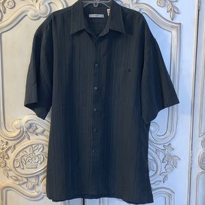 Campia Moda woven button down shirt. L.